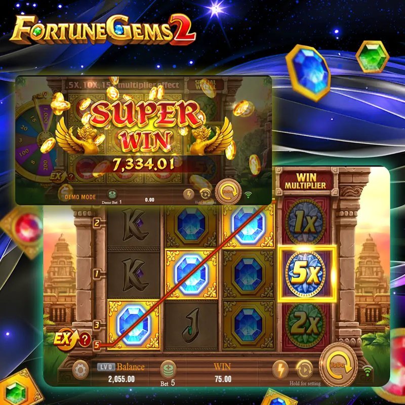 A look at fortune gems 2 online